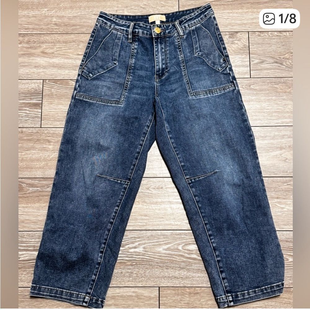 Kut from the Kloth Petite Ashton  Barrel jeans- excellent condition!